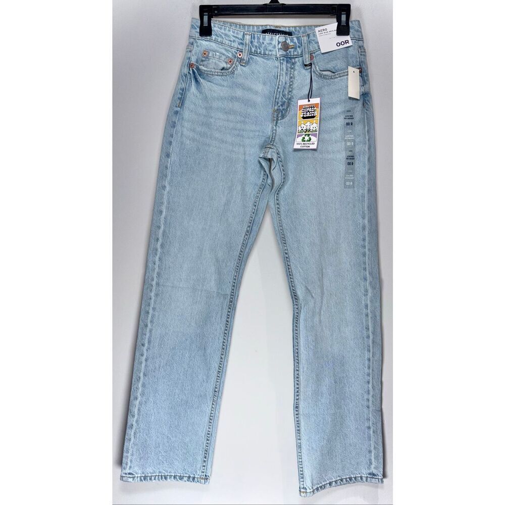 Aero 90s low rise baggy jeans size 00